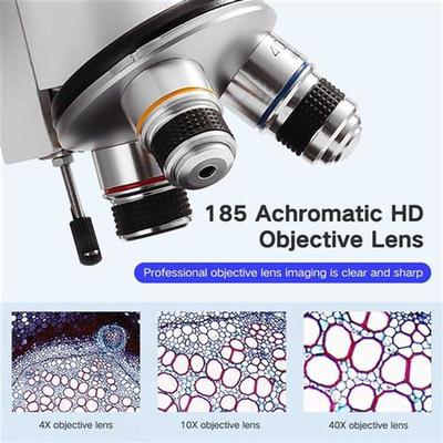 64X-2400X Monocular Optical Electronic Microscope Biological