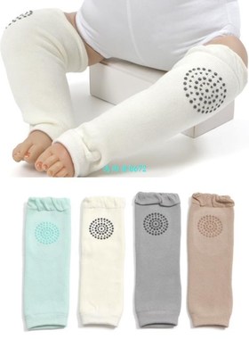 1 Pair Baby Warm Knee Pads Crawling Safety Elbow Winter Leng