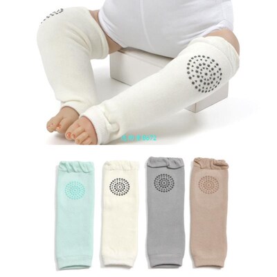 1 Pair Baby Warm Knee Pads Crawling Safety Elbow Winter Leng