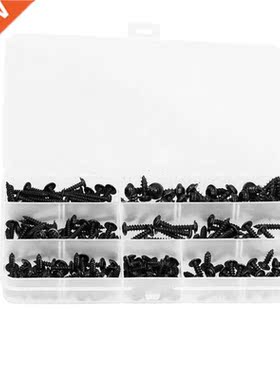 screws plastic screw Cross Screw Assortment Black Self Tapp