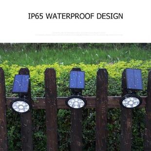 IP65 Landscape Ground Lamp Wall Spotlight Solar Garden