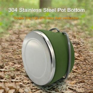 Silicone Boiling Water Pot with Handle Foldable Water