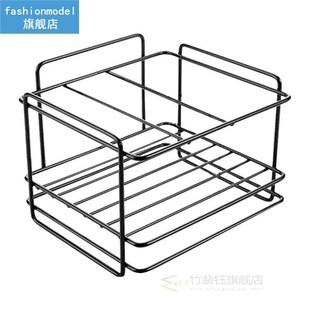 Sponge Holder Soap Drain Storage Rack Kitchen Sink Organizer