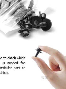 20PCS 10mm Hex Head Screw Bolt 90159-60498 M6.1 x 19mm Fende