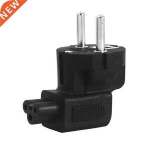 Angled Europe EU to C5 Plug Adapter Wireless Angled EU AC po