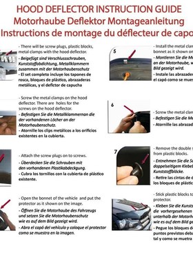 Renault Dacia Duster 2018   Front Bug Shield Hood the Deflec