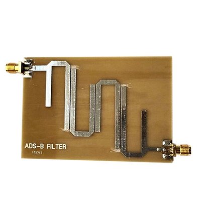 ADS-B Wave Filter Microstrip Filter for SDR Receiver Board 1