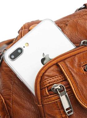 Vintage High Quality Leather Luxury Handbags Women Bags Desi