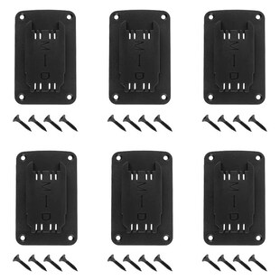 6 Pack Battery Fixed Seat, Tool Holder for Dewalt 20V Drill