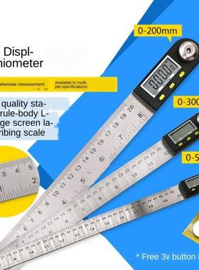 200mm /300 mm Stainless Steel Digital Meter Angle Inclinomet