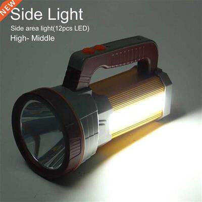 3000LM 200W Super Bright Spotlights Powerful LED Flashlight