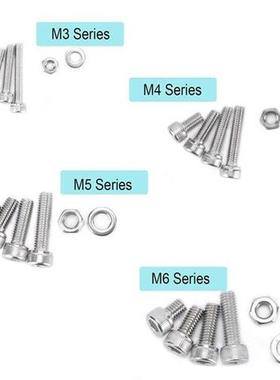 660 PCS Nut And Bolt Assembly, 304 Stainless Steel Precision
