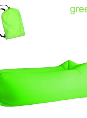 Outdoor lazy people inflatable sofa beach inflatable cushion