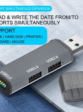 USB C HUB 3.0 USB Hub 3 Ports  Adapter Splitter External