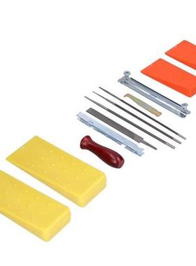 Tree Felling Wedges Chain Saw Sharpening Kit Hardwood Handle