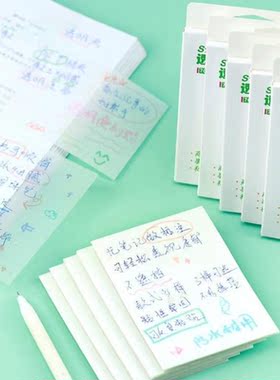 Color Transparent Sticky Note With Adhesive Self Adhesive Pa
