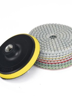 9pcs Wet Dry Diamond Polishing Pad 4 Inch Set With Backer Pa