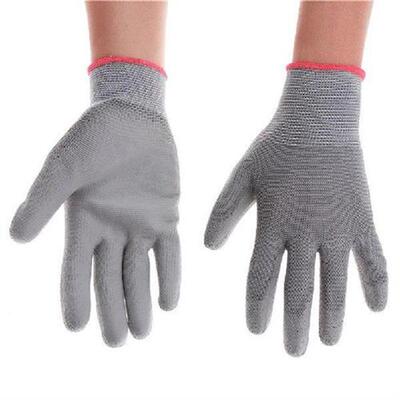 1 Pair PU Kitchen Gardening Hand Protective Gloves Worker