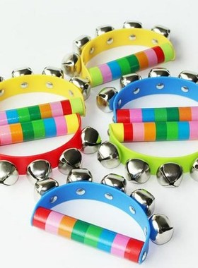 New Colorful Cartoon Baby Rattle Rainbow Toy kid Pram Crib H