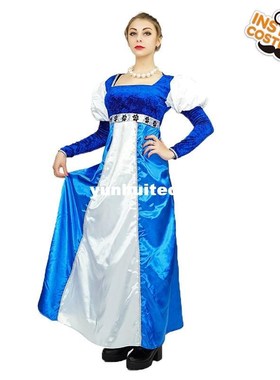 Adult's Princess Queen Costume Women's Medieval Aphr
