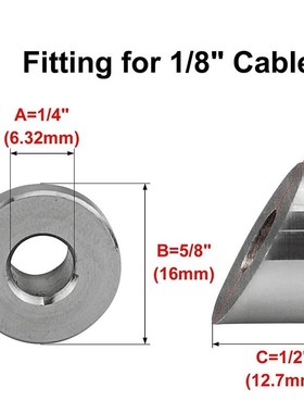 25 PCS 1/4 inch 30 Degree Angle Beveled Washer is suitable
