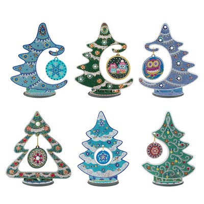 5D DIY Diamond Painting Christmas Tree Craft Home Ornaments