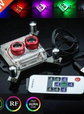 G1/4 Thread Waterblock Acrylic Copper Water Cooling CPU PC W