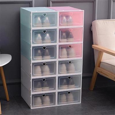 Shoe Storage Box Thickened Transparent Plastic Flap