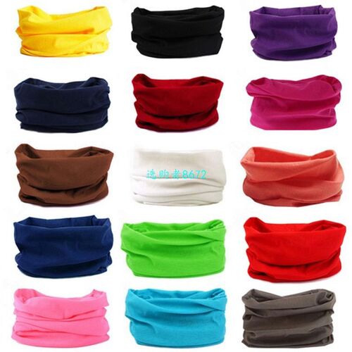 Multifunctional Headwear Headband Bandana Magic Scarf Tube M