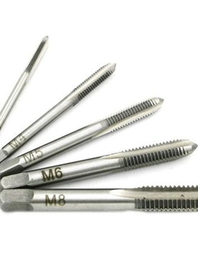 5pcs Hand Tap Tapping Screw Thread Metric Plugs Taps Set M3