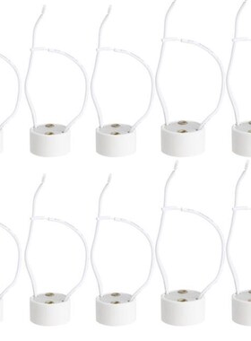 YAM Ceramic 250V 100W White 1/5/10Pcs GU10 Socket LED Bulb H