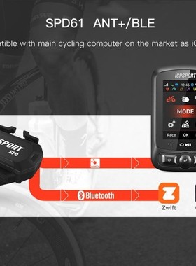 Cycling Cadence Sensor C61 Speedometer SPD61  for  garmin br