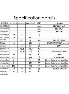 1pc 12-72V LCD Acid Lead Lithium Battery  Indior