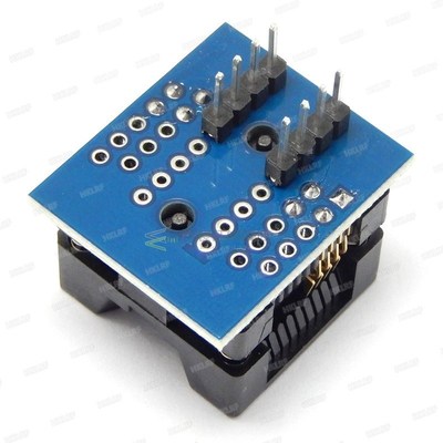 SOIC SOP8 DIP8 Programmer Adapter 200mil OTS-20-1.27-01 Sock
