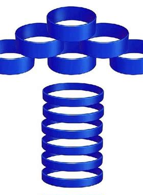 12 Pcs Silicone Bands For Sublimation Tumbler, 2 Sizes