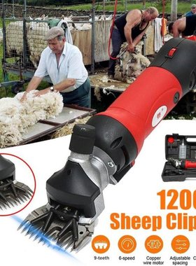Electric Sheep Goat Shearing Machine 6 Gears Speed Clipper F