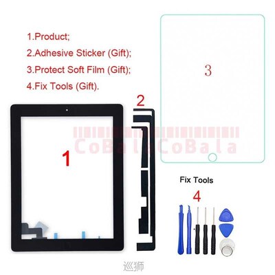 1Pcs Tested New For iPad 2 2nd Gen A1395 A1396 A1397 9.7&quo