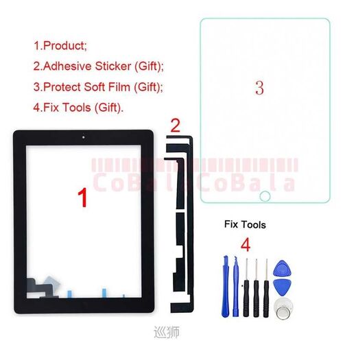 1Pcs Tested New For iPad 2 2nd Gen A1395 A1396 A1397 9.7&quo