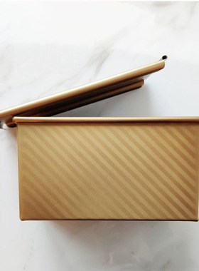 Rectangular Loaf Pan Carbon Steel Non-stick Bellows Cover To