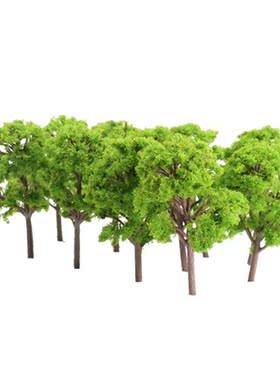10pcs 12cm Trees Model Garden Wargame Train Railway Architec