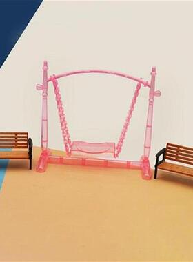 1 Set Useful Doll House Furniture Mini Park Bench Model