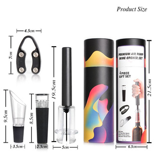 wine bottle opener Air pump corkscrew air pressure vacuum re