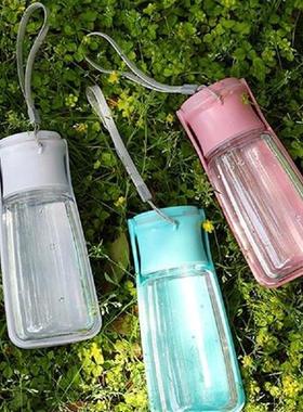 Dog Foldable Water Feeding Cup With Lanyard Multi-Function