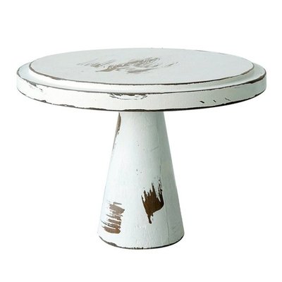 Vintage White Wood Cake Stands Ornament Storage Racks Cake T