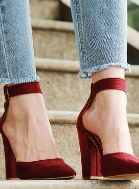 Shoes women female Zapatos Mujer high heels ladies pointed