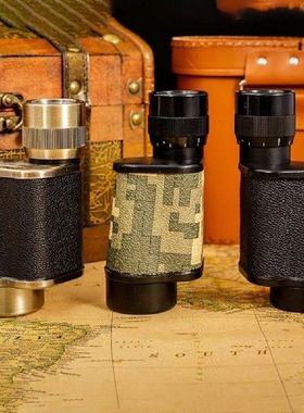 Camping Monoculars Portable Metal Telescope High Clarity 8
