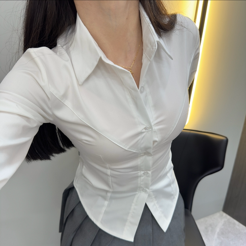 辣妹收腰衬衫显瘦纯欲JK制服学生