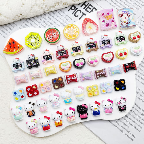 KT画板樱桃围边爱心星月方块