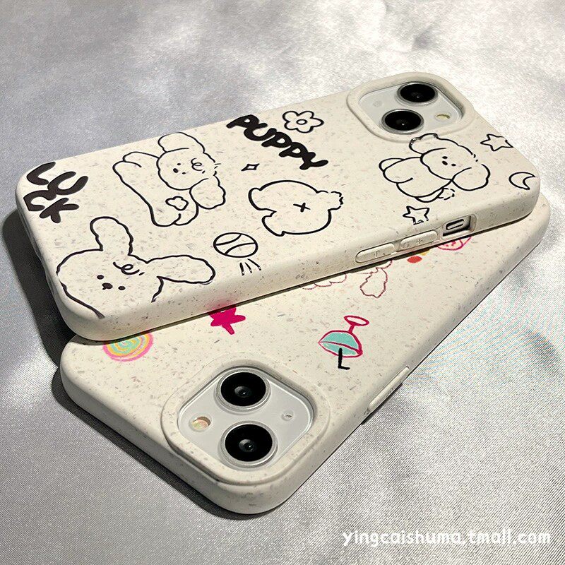适用于iPhone4卡通可爱小狗情侣苹果xrvivox90手机壳可降解魅族20女一加ace2防摔小米11ultra硅胶华为荣耀mag使用感如何?