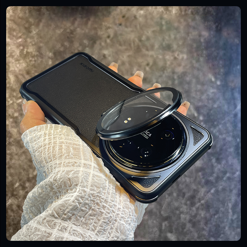 全包镜头膜支架手机壳